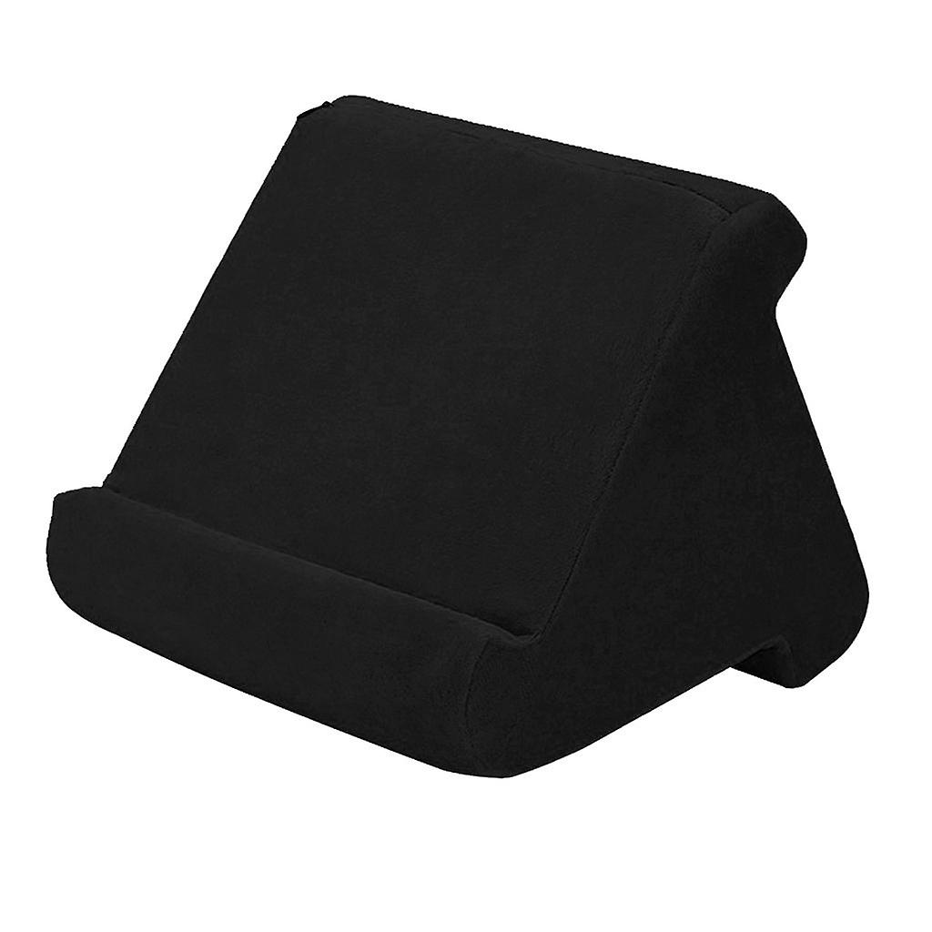 Multi-Angle Soft Pillow Lap Stand For IPad Tablet E-Readers Holder Black
