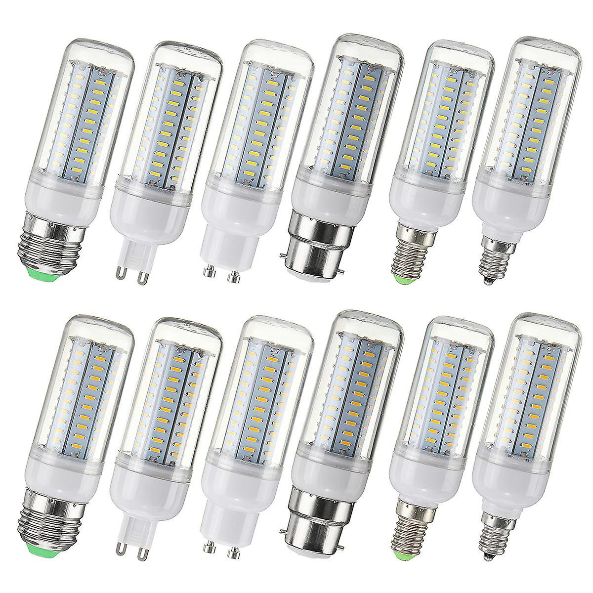 6W Dimmable Led Corn Bulb Chandelier Light - E27 E14 E12 G9 Gu10 B22 Smd4014 Ac110v