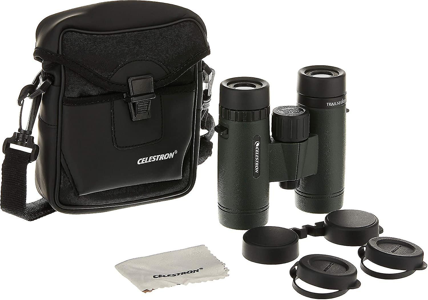 Celestron Trailseeker 10x32 Binocular Fully Multi-coated Optics Phase And Dielectric Coated Bak-4 Prisms Compact Outdoor