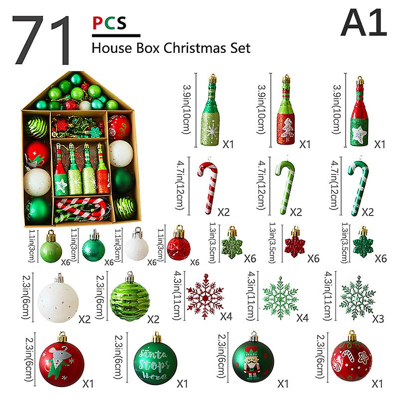 70 adet Noel Ağacı Asılı Toplar Payetli Parlak Xmas Köpük Biblo Kolye Chris