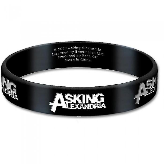 Asking Alexandria Logo Silicone Wristband