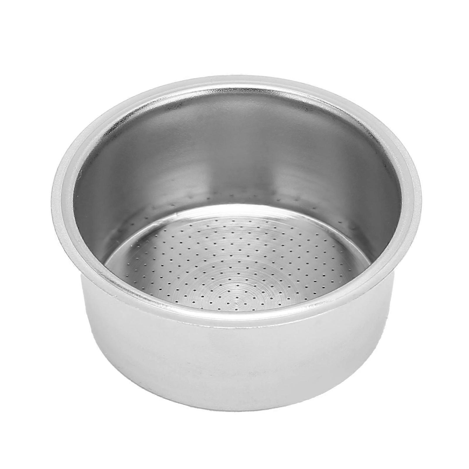 51mm Stainless Steel Coffee Filter Basket for DeLonghi EC5 EC7 EC9 Semi Automatic Espresso Machine Replacement Durable