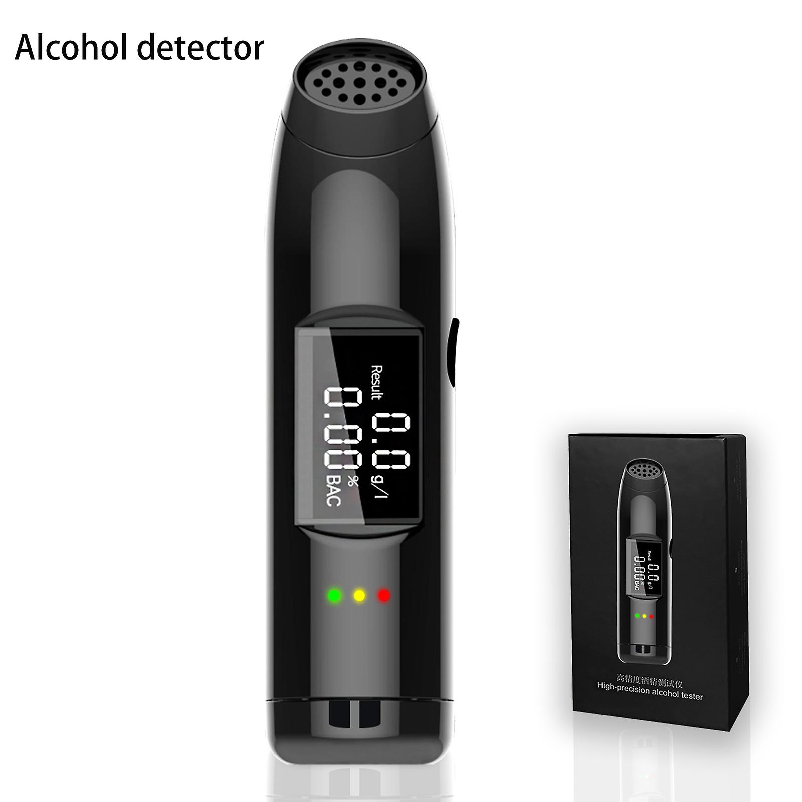 Home Digital Alcohol Tester Quick Response Breath Analyzer Alcohol Detector Tester Rechargeable With Led Backlight Display