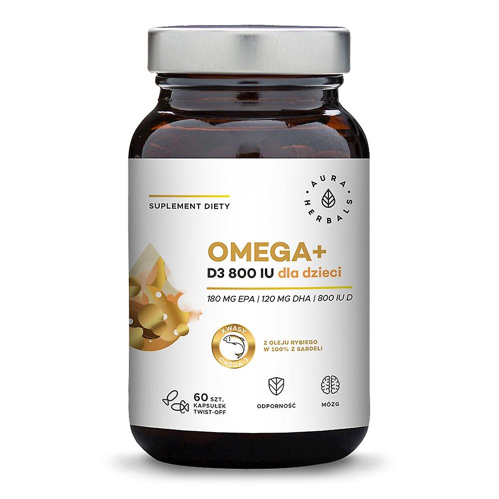 Aura Herbals omega+ 60 capsules BI6365