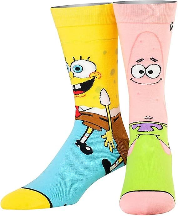 جوارب سبونجبوب كرتونية ، رجالية ونسائية ، متنوعة
