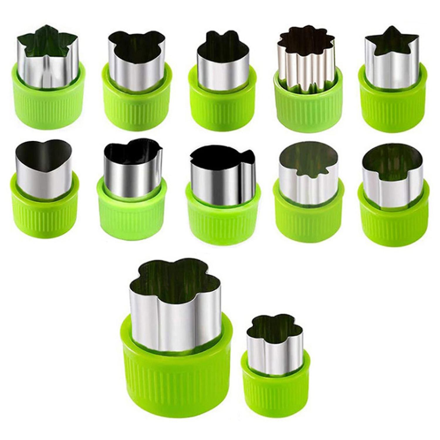 1 Set Embossing Mold Creative Shape Food Grade Smooth Edge Rustproof Reusable Stainless Steel Cookie