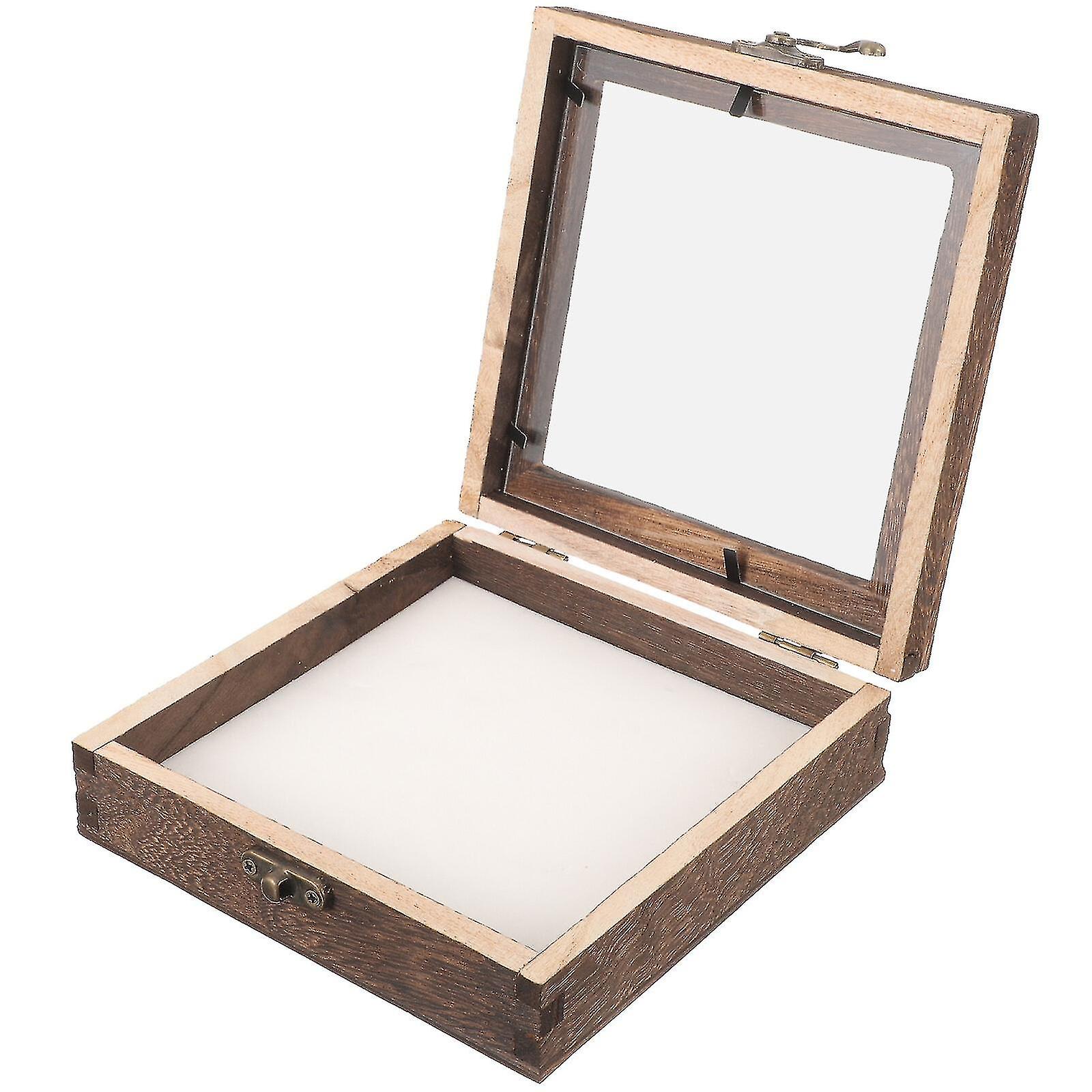 1 Set Of Insect Display Case Durable Insect Specimen Box Wood Insect Showcase For Home