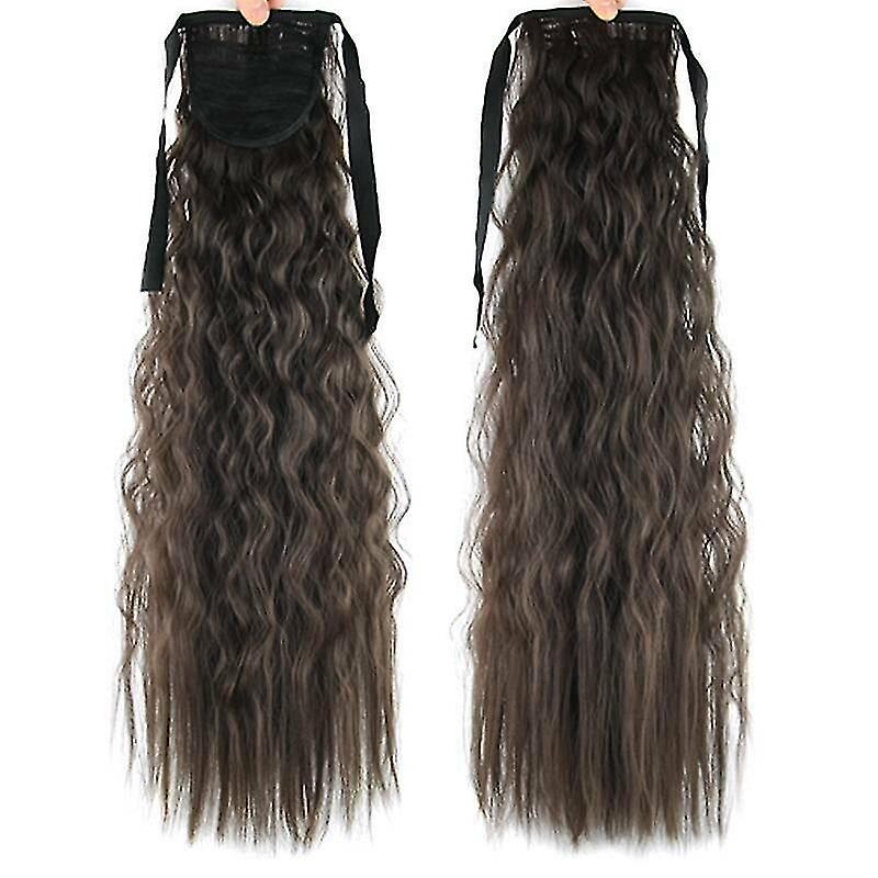 Hair Extensions 6 Thick Hair Wrap Around Wave Ponytail Hair Piece Clip In Pony Tail Extensions Wig