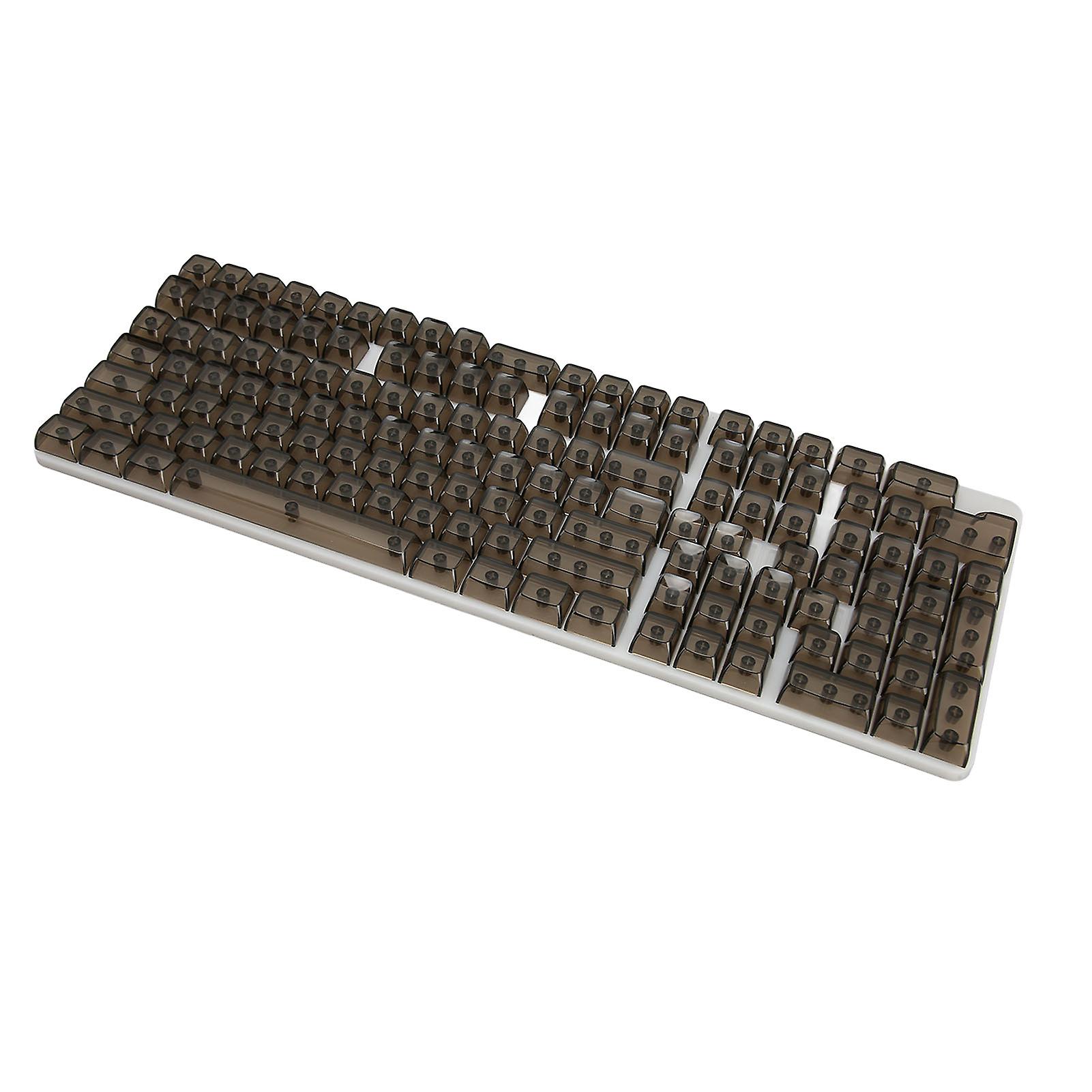 Keycap Set 132 Keys High Transparent PC CBSA Heigh Matte Ergonomic DIY Replacement Keycaps for Mechanical Keyboard