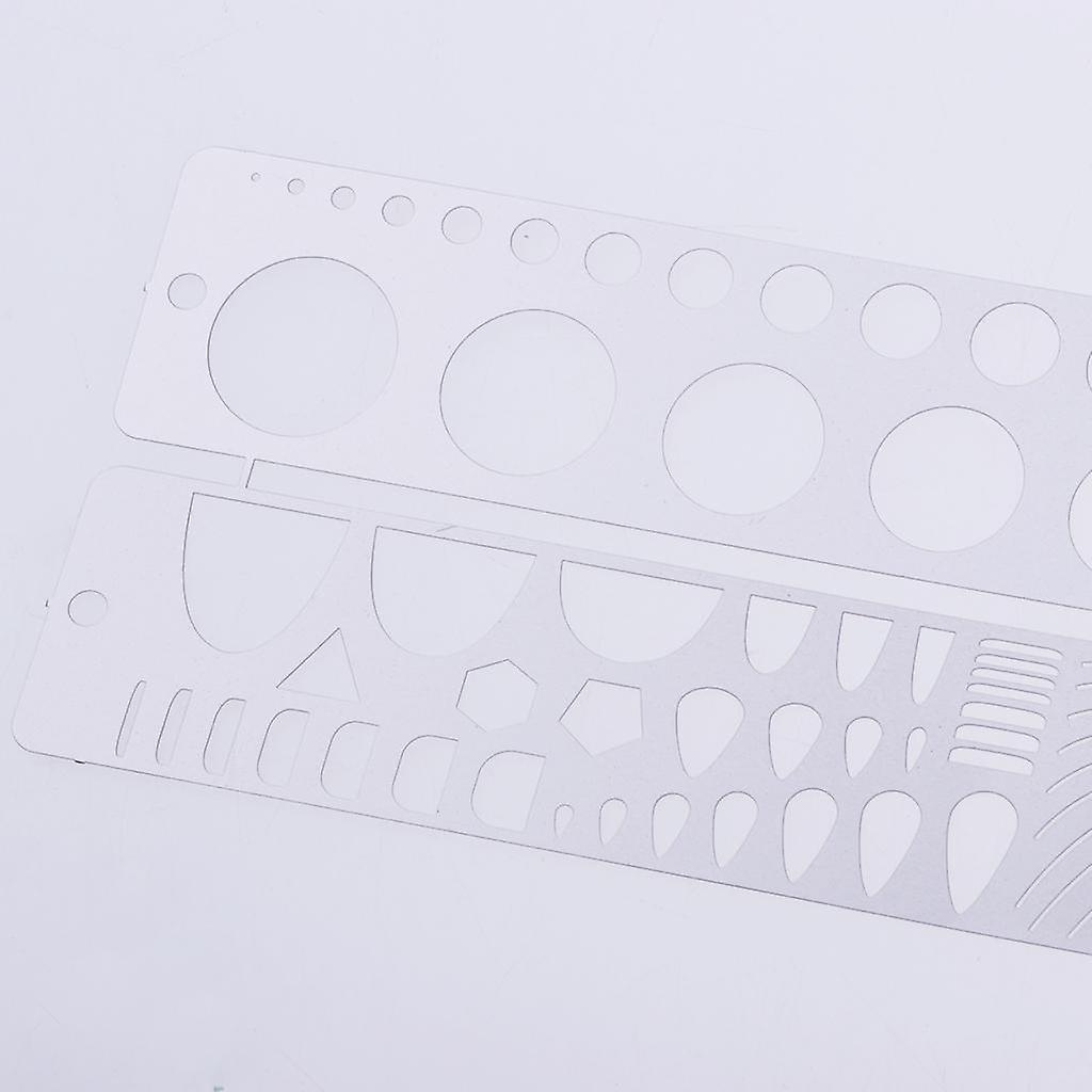 Metal Etched Tool Scribing Panel Rivet Model Template Engrave Forming Block