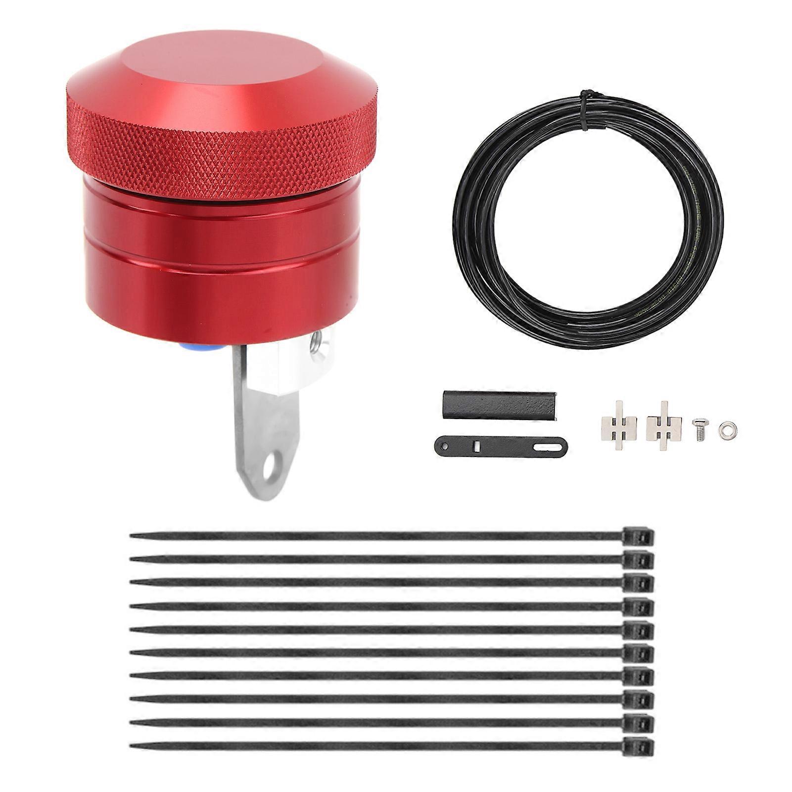 Heavy Duty Durable Motorcycle Chain Lubricator Oiler Replacement Chain Lubrication System for Suzuki Red