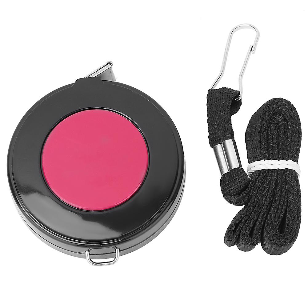 Tape Measure 150cm Soft Retractable Tape Tailor Body Cloth Measuring Ruler (Red)