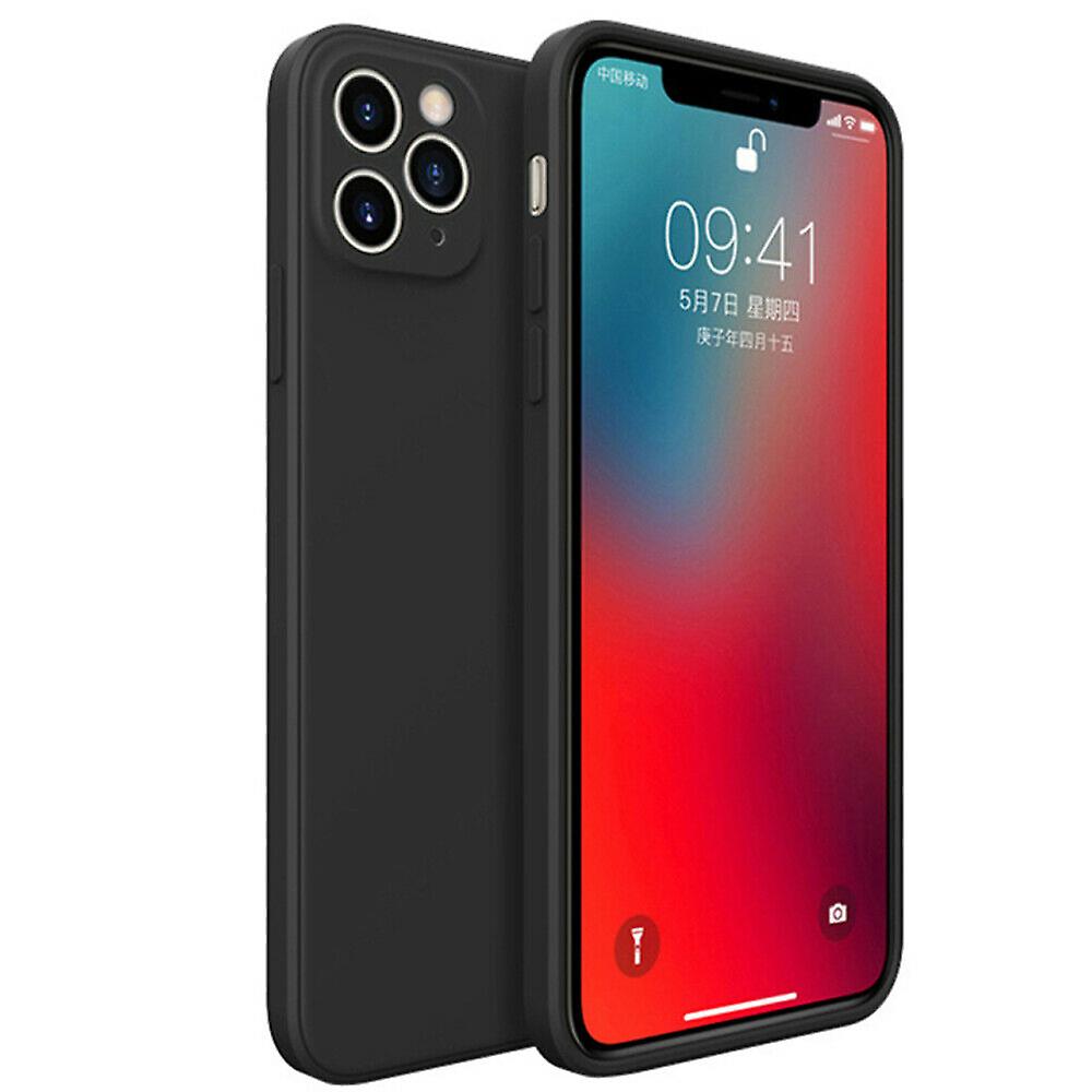 Cubic Liquid Silicone Case Cover For iPhone 12 / 12 Mini / 12 Pro / 12 Pro Max