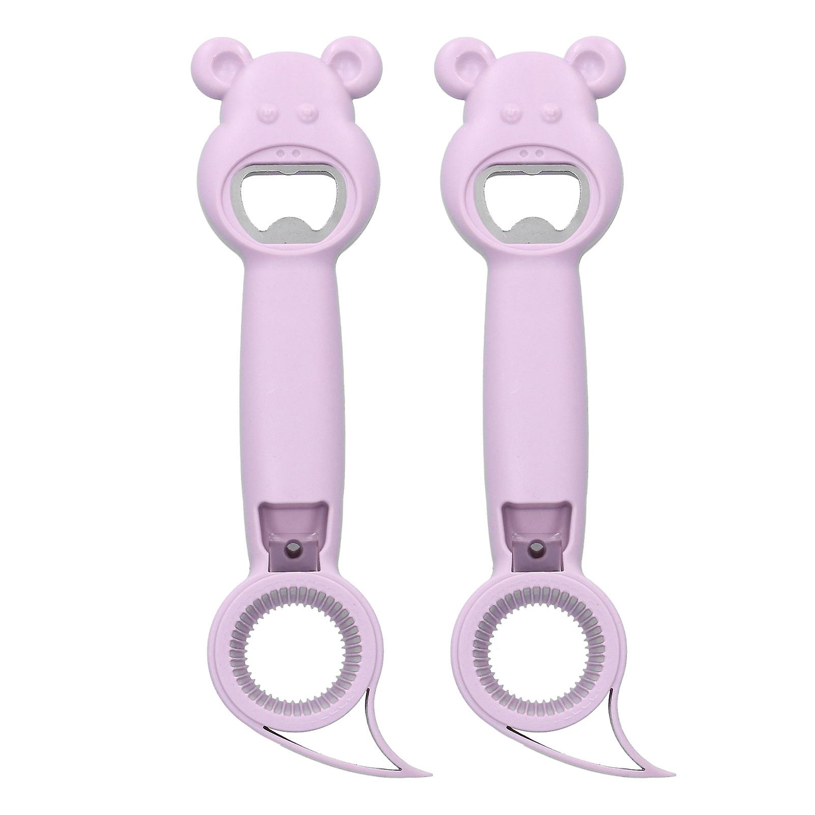 Abridor manual de latas e garrafas, universal, 4 em 1