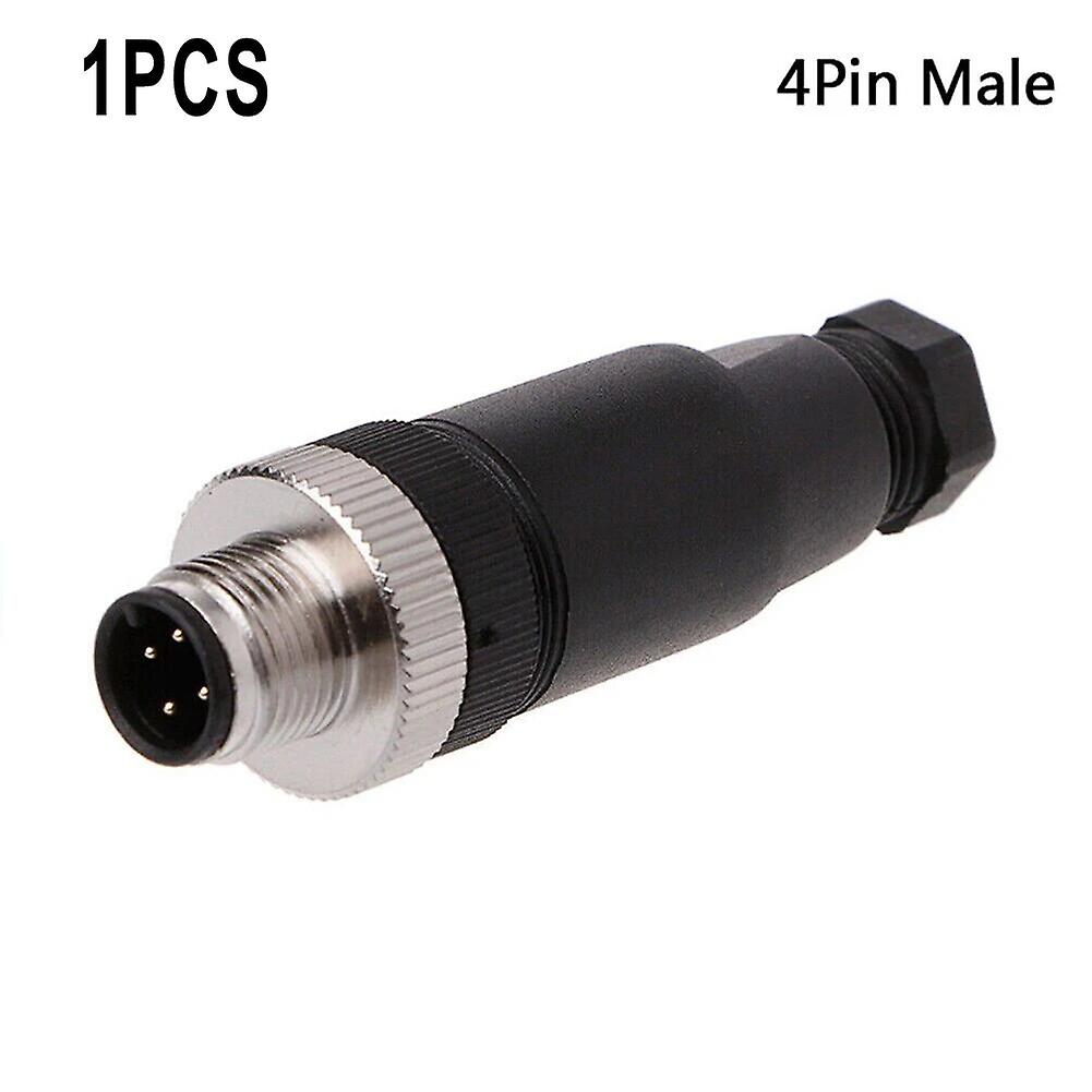 1 Pc Sensor Connector M12 3/4/5/8 Pin Male/Female Right Angle Jack DSJY Thread Connector Screw Sensor Connectors~1734