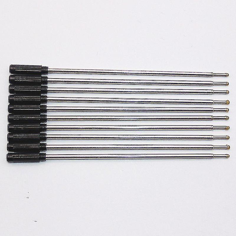 10 X Cross Type Ballpoint Pen Refills Ink Medium & Black