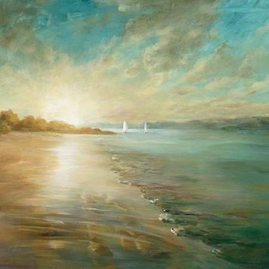 Coastal Glow Crop Poster
