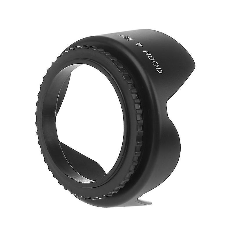 62mm مشدود زهرة بتلة مظلة عدسة هود لنيكون سوني كاميرا DSLR