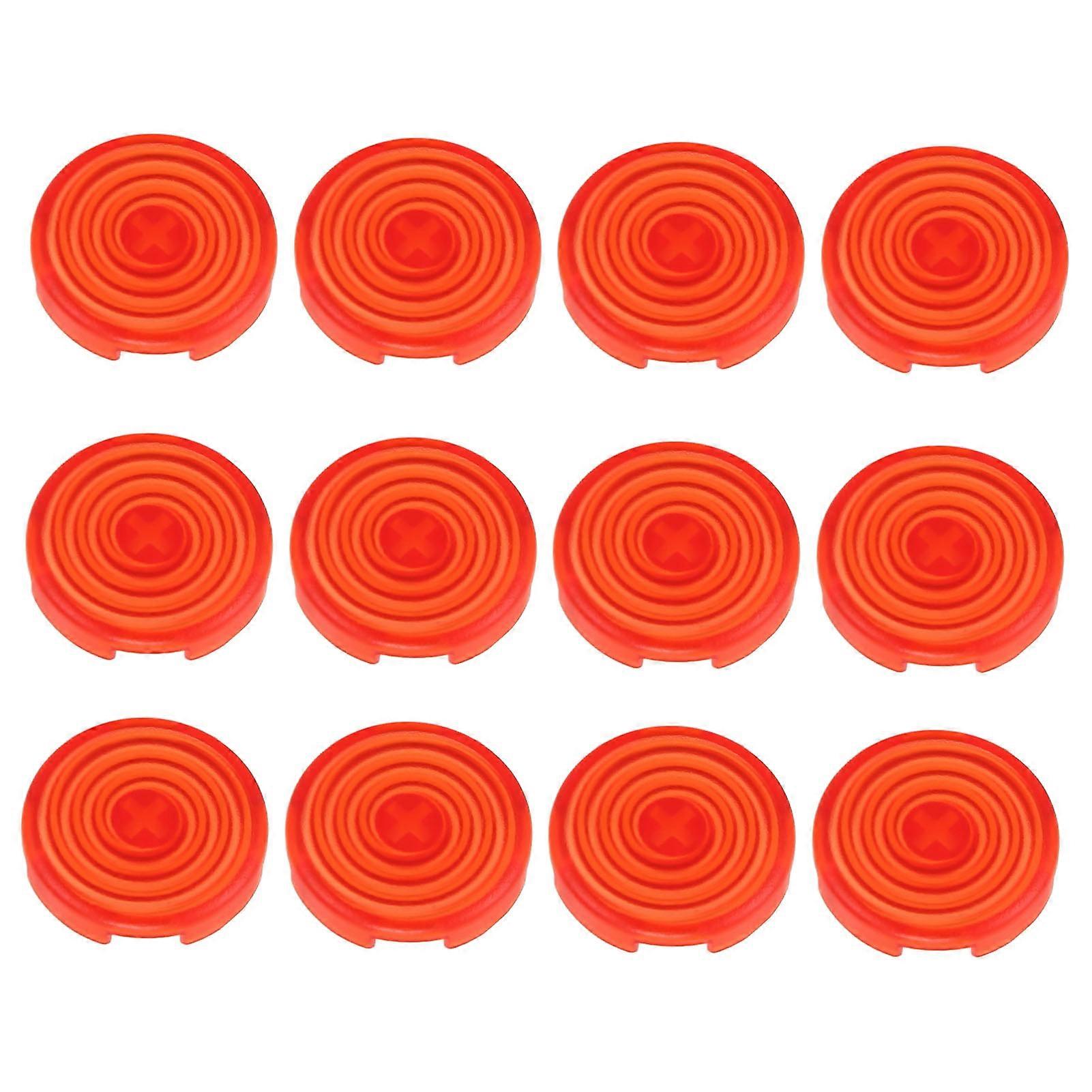 12pcs Arcade Button Cover Replace Mechanical Push Button Cover for Kailh for Cherry for TTC for Akko for Glorious Switches Red 