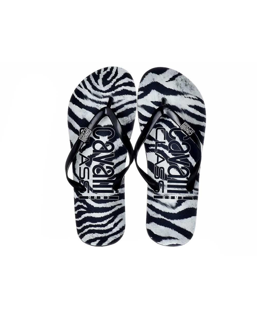 Flip Flops Home Logo Zibra Black