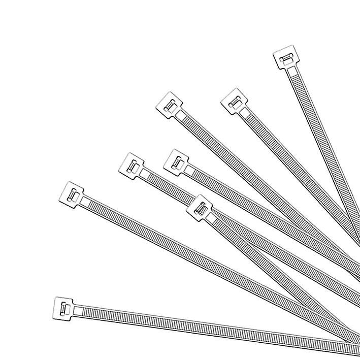 Cable ties 280x4,5mm 50 pcs white