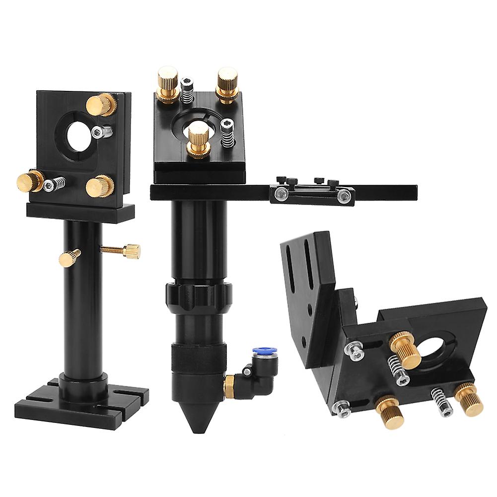 Black Oxide Film Aluminum Laser Head Mirror Frame Set for Laser Engraving Machine(50.8/101.6mm)