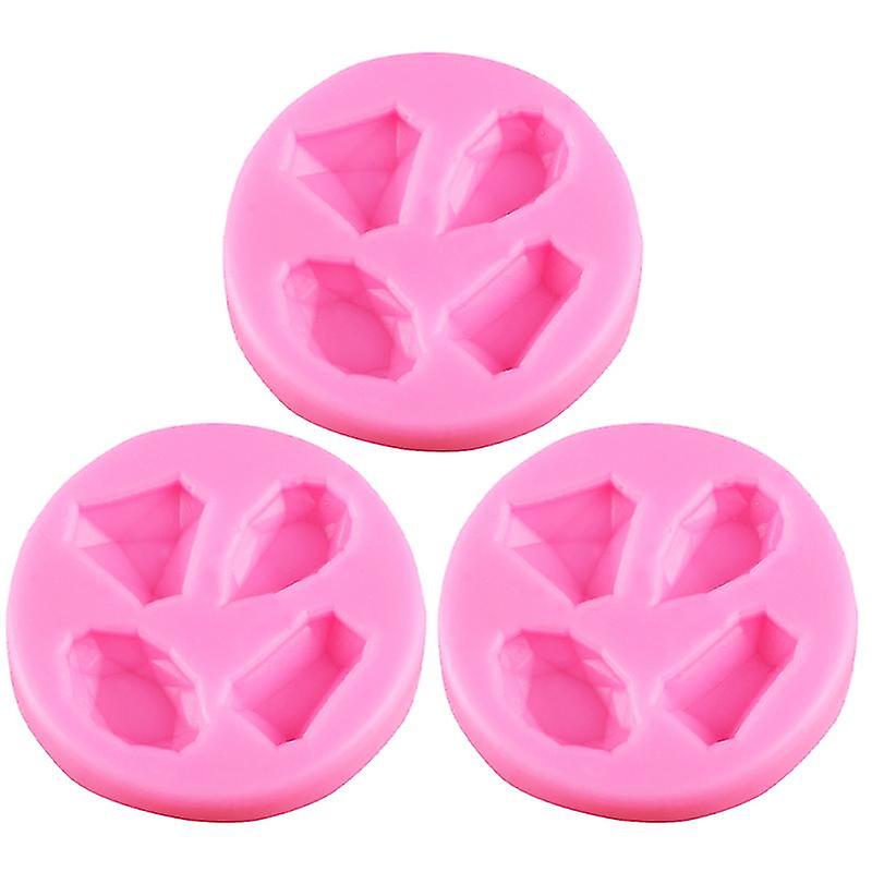3pcs Gems Cake Mold