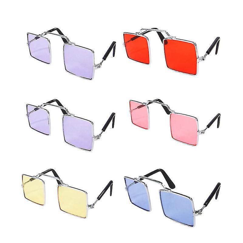 6pcs Pet Glasses Spoof
