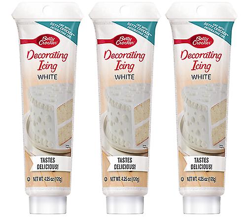 Betty Crocker 装饰管糖霜白色 3 包