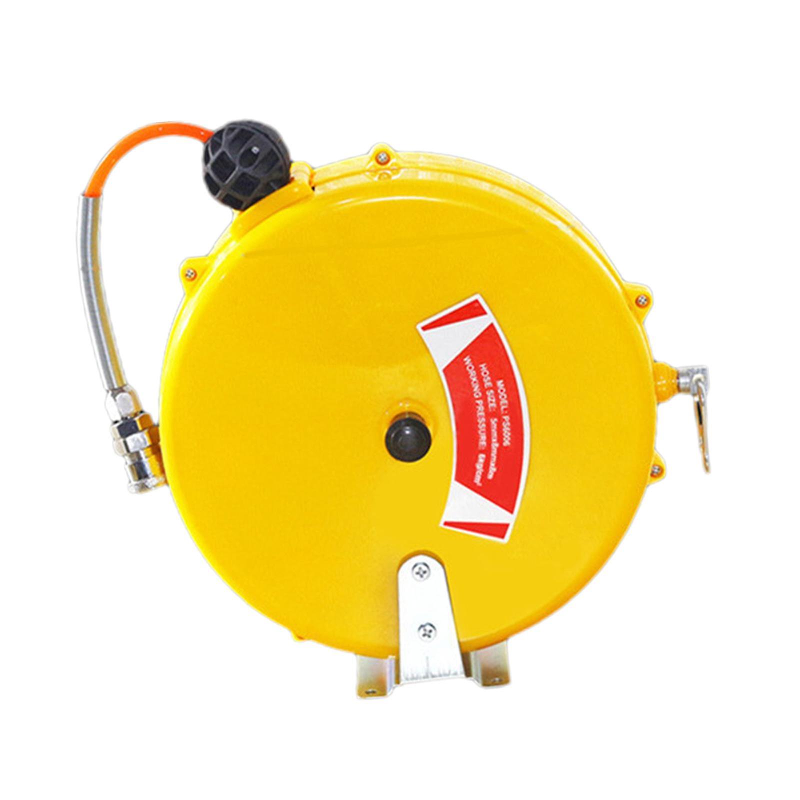Retractable Air Hose Reel with 26 ft Air Hose Easy Installation for Workshop
