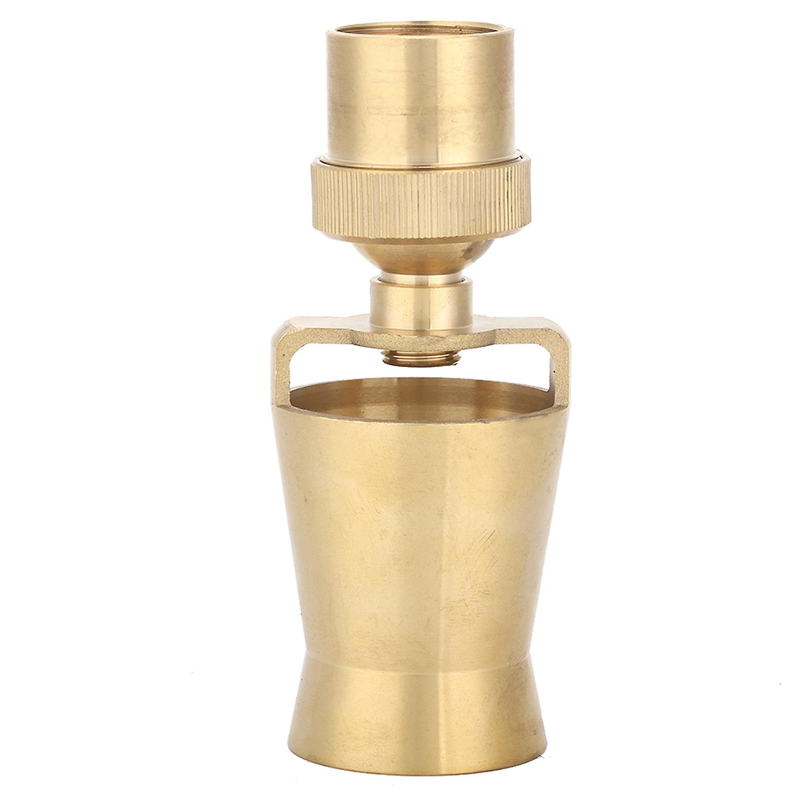 G1in DN25 Adjustable Cedar Shape Fountain Nozzle Sprinkler Head for Pond Waterscape Decoration
