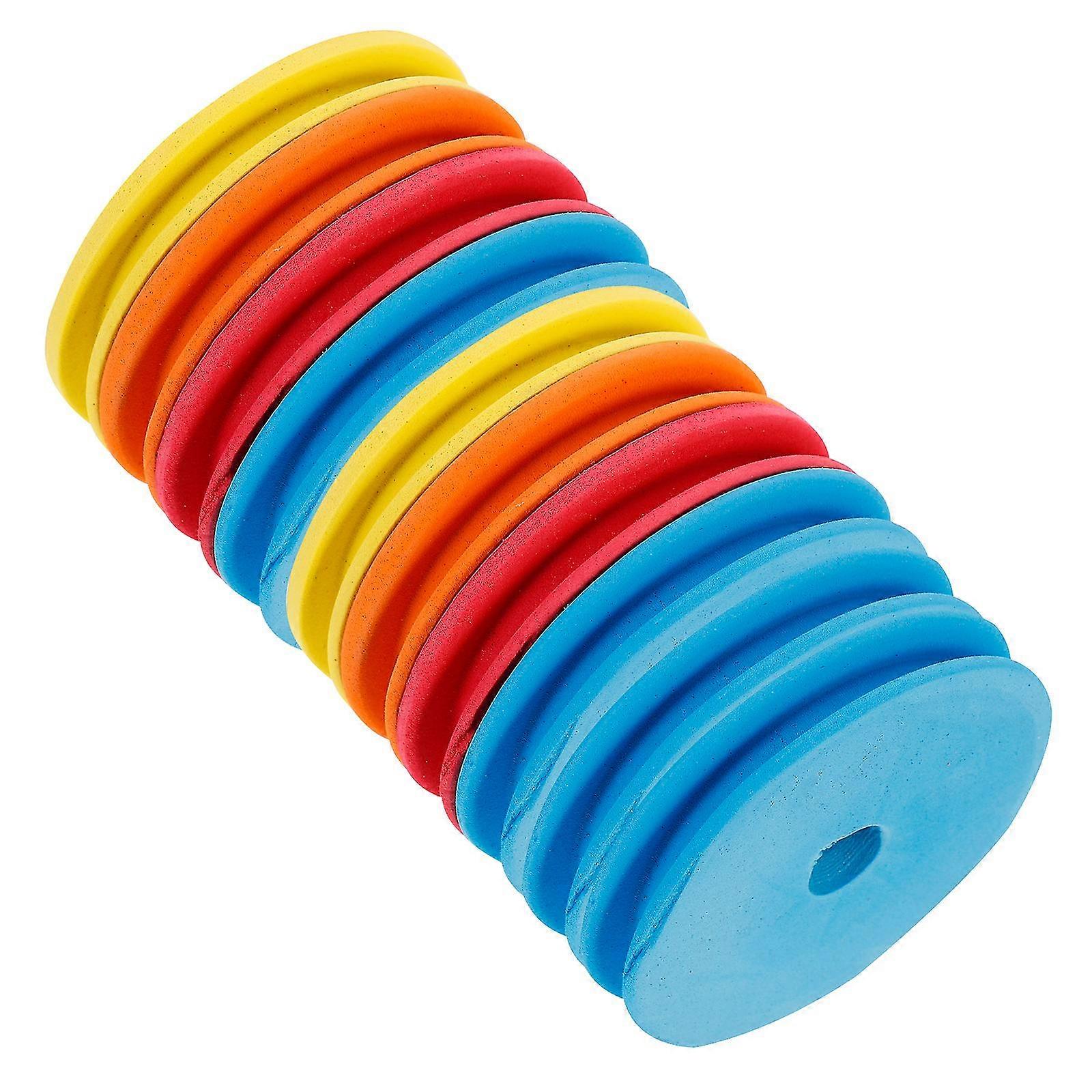 10 PCS Foam Sponge Fishing Accessories Fishing Spools Foam Line Spool Fishing Line Winder Fishing String Wheel Z