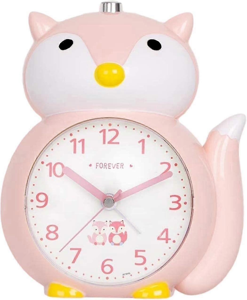 Alarm Clock for Kids Loud Music Alarm Clock Easy to Set Silent Battery Powered Alarm Clock for Girls