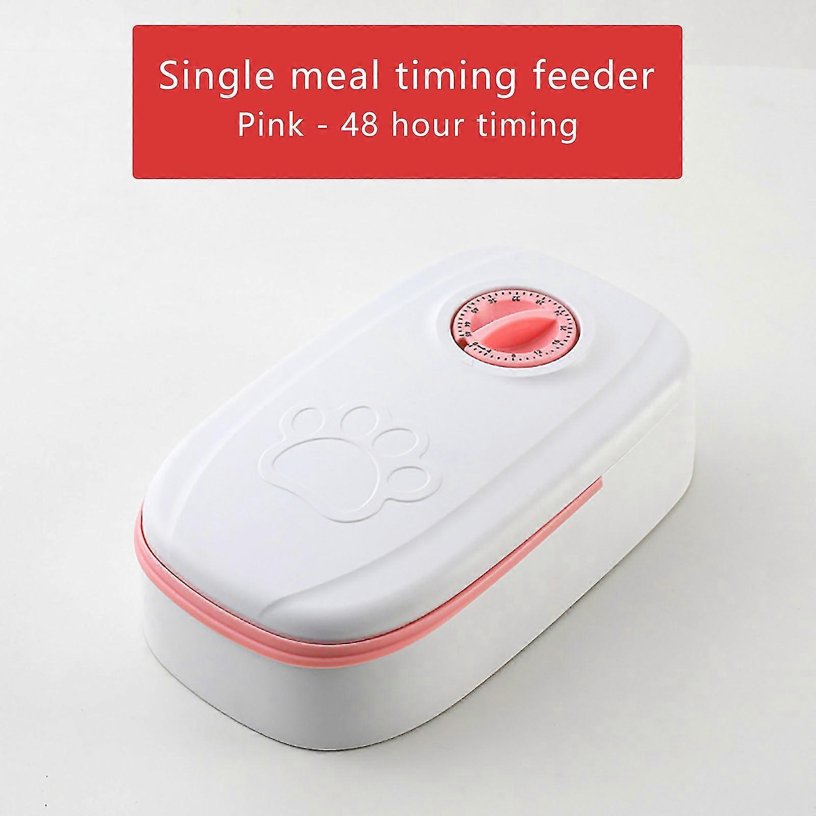 Automatic Cat Food Dispenser Time-sealed Feeder, Pet Feeder With Timer, Food Timing And Control, Food Dispenser, 48-hour Timing