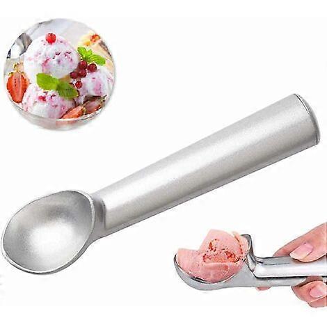 Ice Cream Scoop, Aluminum Ice Cream Scoop Professional Non-Stick Ice Cream Scoop for Hard Ice Cream, Fruit, Mashed Potato