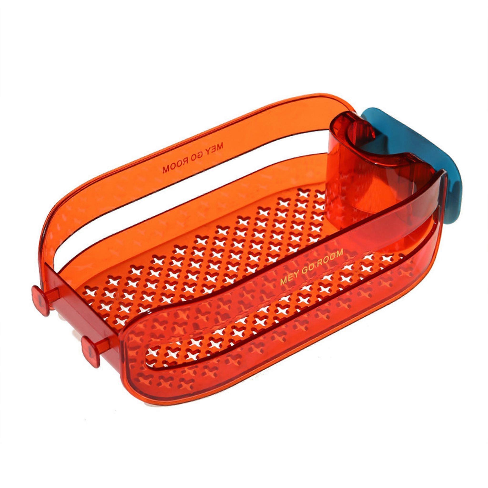 Sink Organizer, Hollow Design, With Hooks For Hanging Sink, Kitchen Drip Tray