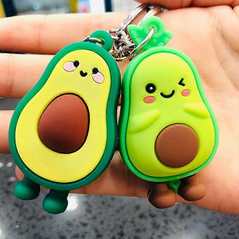 2PCS key Chain Pendant, Avocado Key Chain