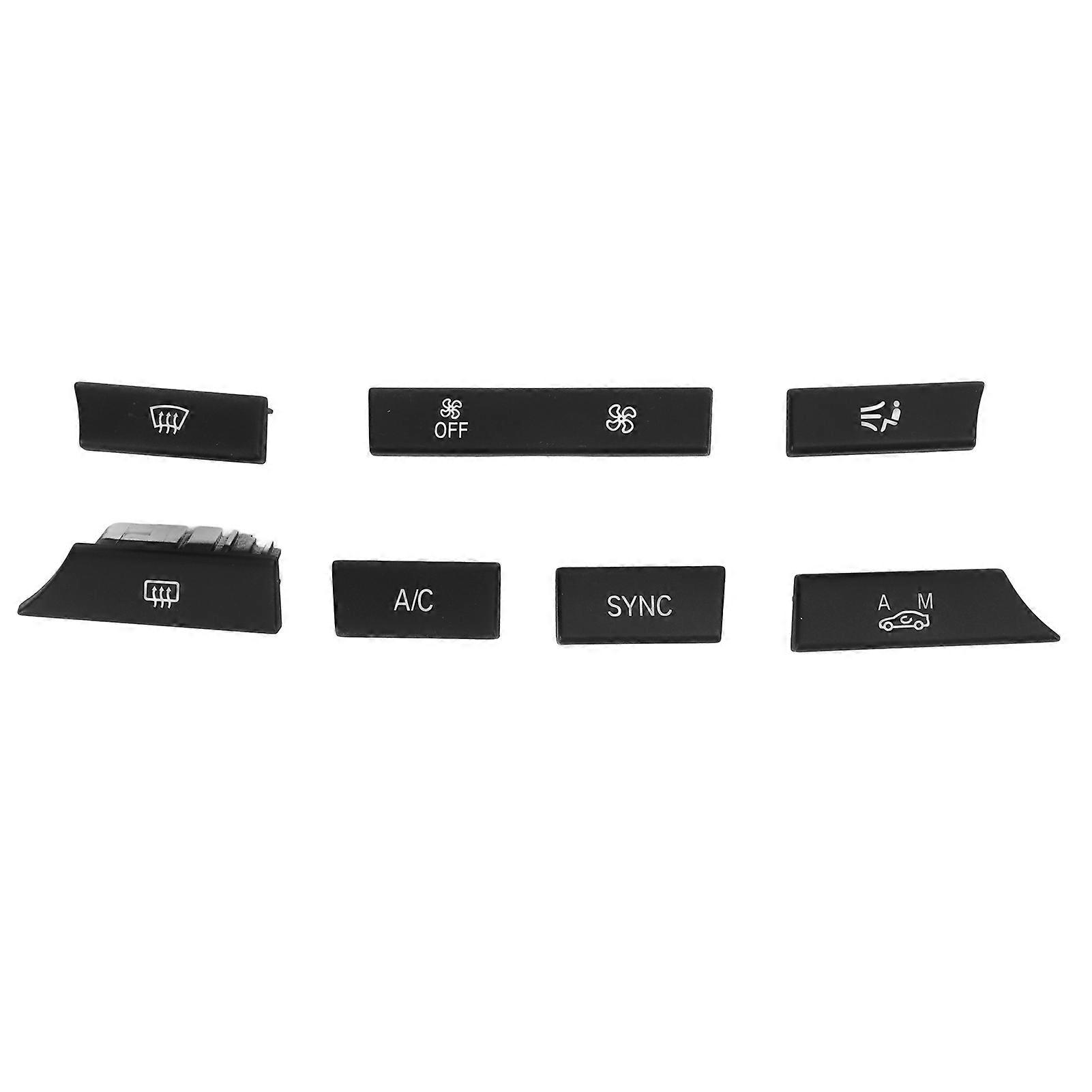 7PCS/Set Dashboard Air Conditioner Ventilation Control Button Replacement for X3 X4 F25 F26 2013?2018