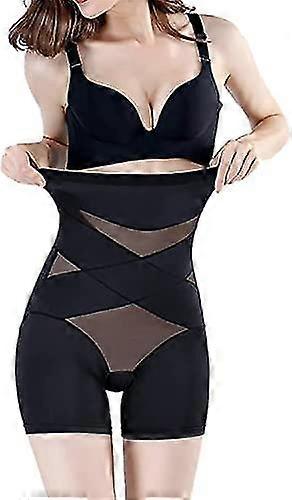 High Waisted Shaper,cross Compression Abs Butt Lifter Shaping Pants