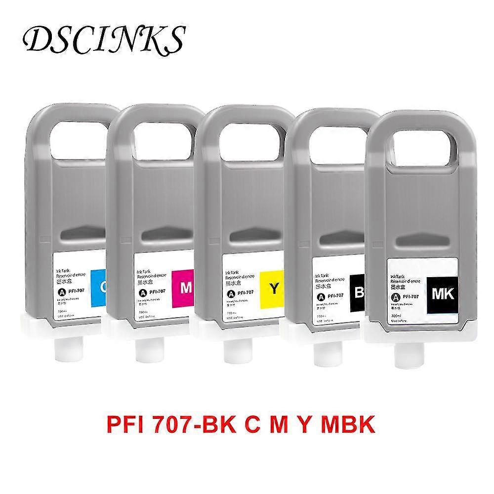 خرطوشة حبر متوافقة مع طابعة كانون IPF 830 840 850 IPF830 IPF840 IPF850 مع رقاقة وحبر صبغي