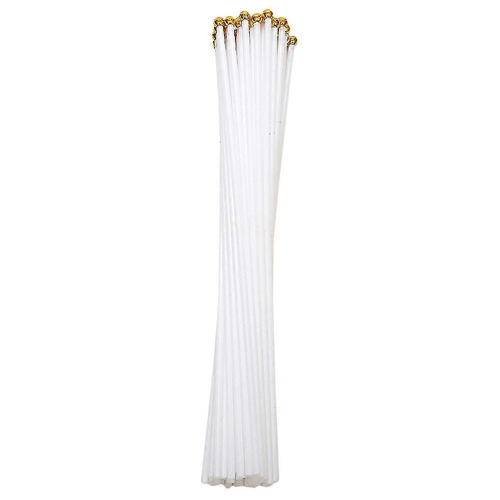 50Pcs Flag Poles Sporting Events Festival Flagpoles Smooth Flagpoles for Handheld Flag