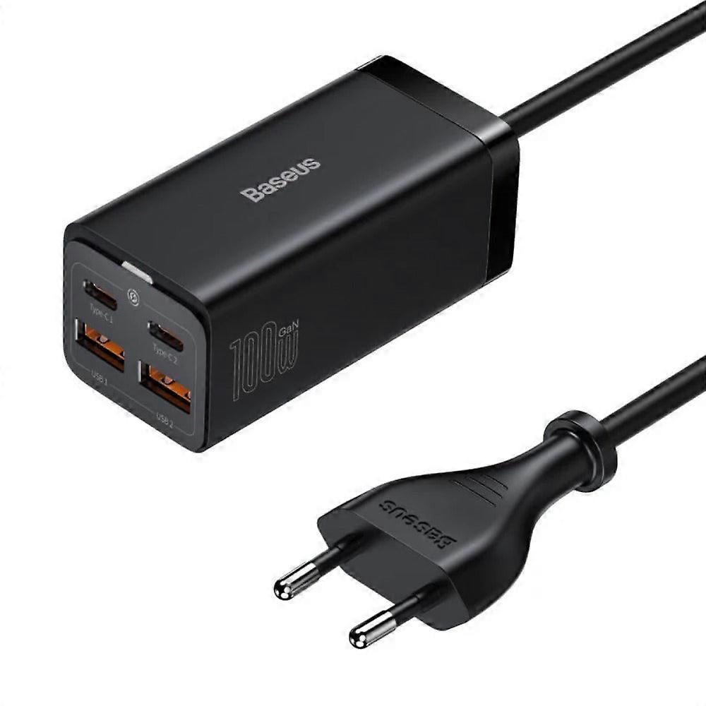 Gan3 Pro 100w 4-port Usb Fast Charger For Iphone, Samsung, Xiaomi, Huawei