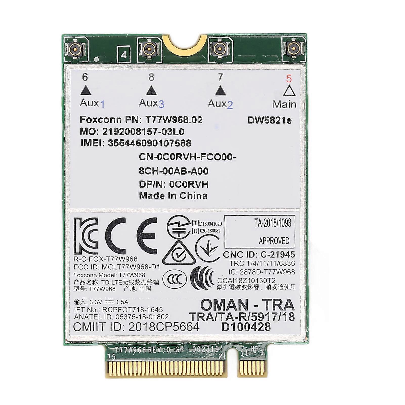 Wireless Net Card Support 3G 4G 5G Fast Transmission Speed Support Positioning PCB Wireless Card for Laptop