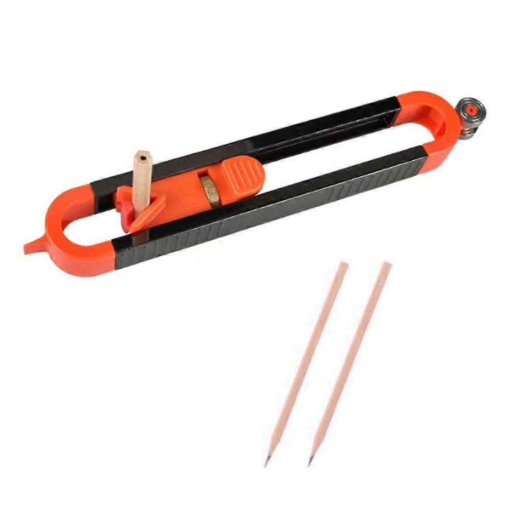 Irregular Contour Gauge Profile Scribing Ruler Contour Gauge with Lock Adjustable Woodworking Measuring Gauge Duplicator