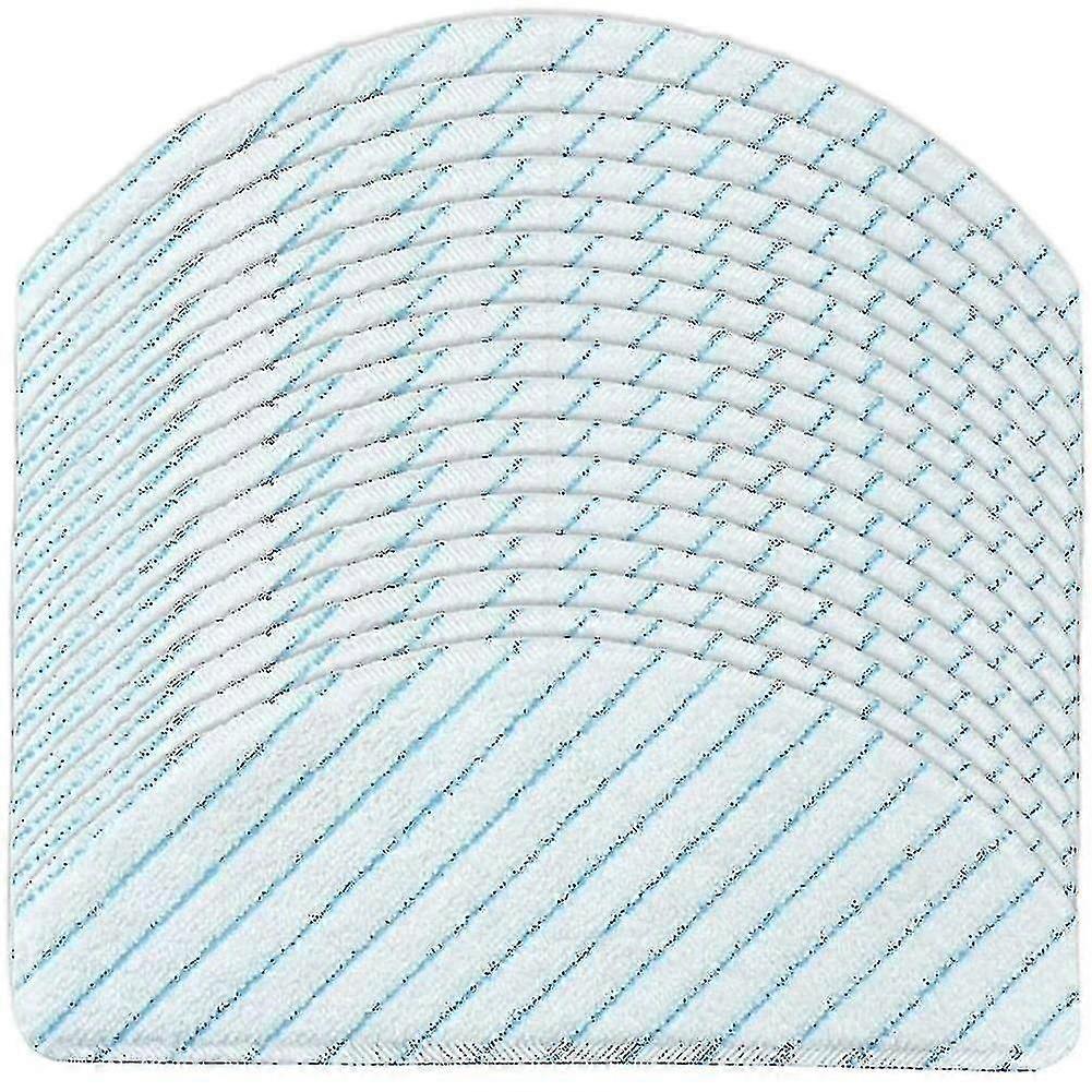 50pcs Disposable Strong Rag Mop Cloths Pads Compatible With Ecovacs Deebot Ozmo