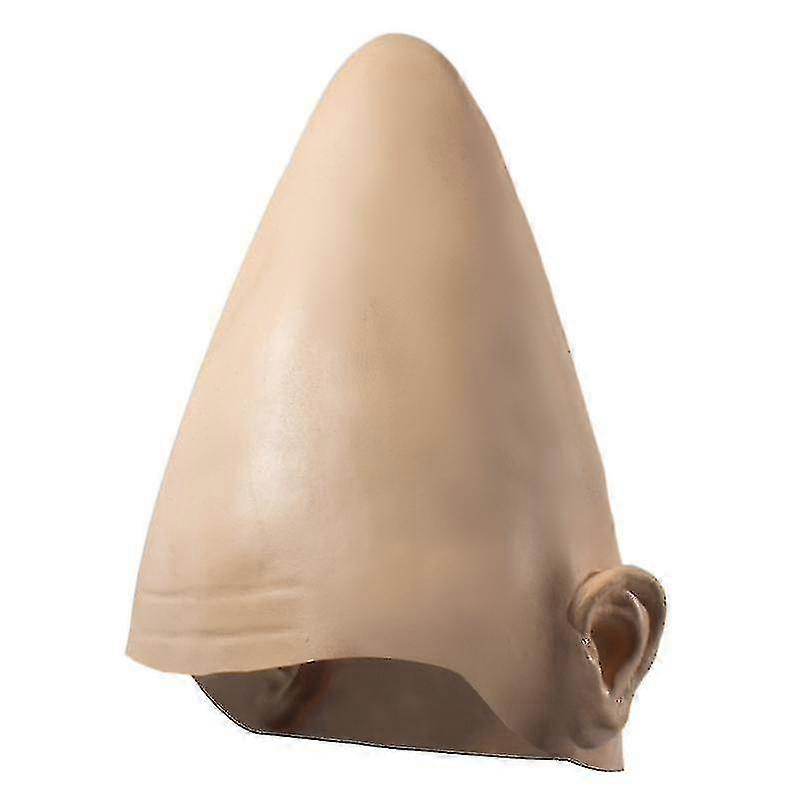 هالوين الغريبة مخروطية البيض رئيس غطاء الرأس قناع الرعب خوذة اللاتكس قناع غطاء الرأس زي عطلة حزب كوسبلاي الديكور