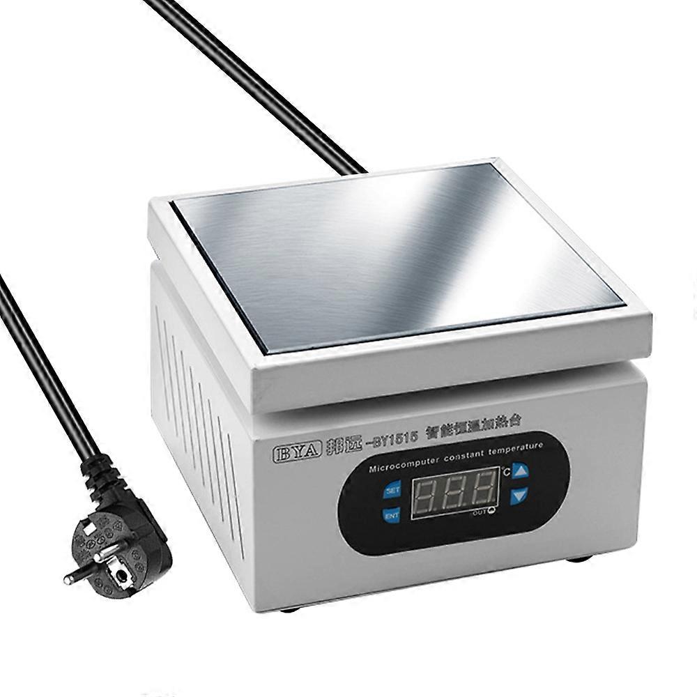 Aluminum Plate Heating Station Electronic Hot Plate Table Preheating Platform 0-400 for BGA Planting Printed Circuit Board Cellphone LCD Screen Repair