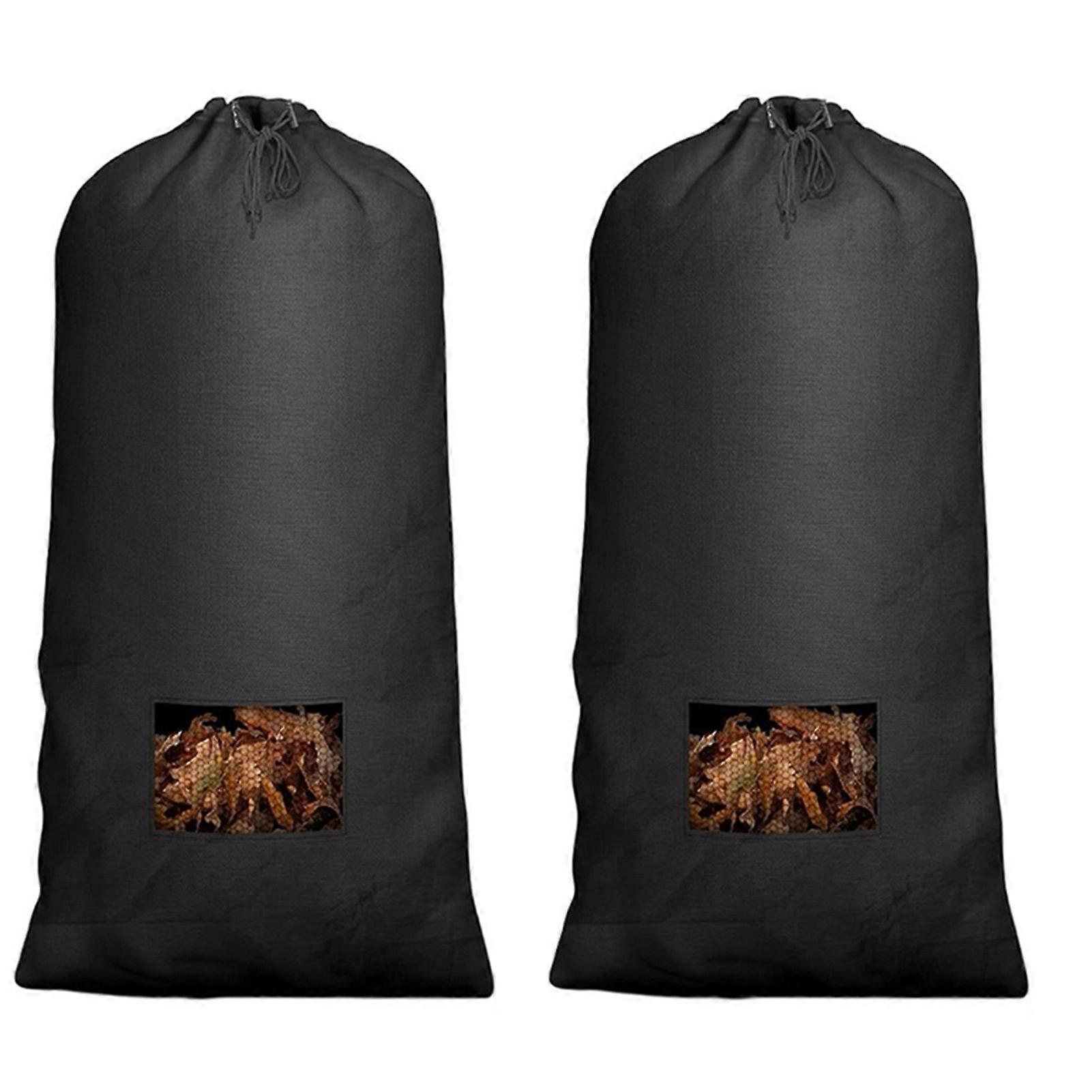 Lawn Tractor Leaf Storage Bag Grass Catcher Leaf Bag Large Capacity Debris Storage BagFit for Most Lawn Mowers Lawn Tractor