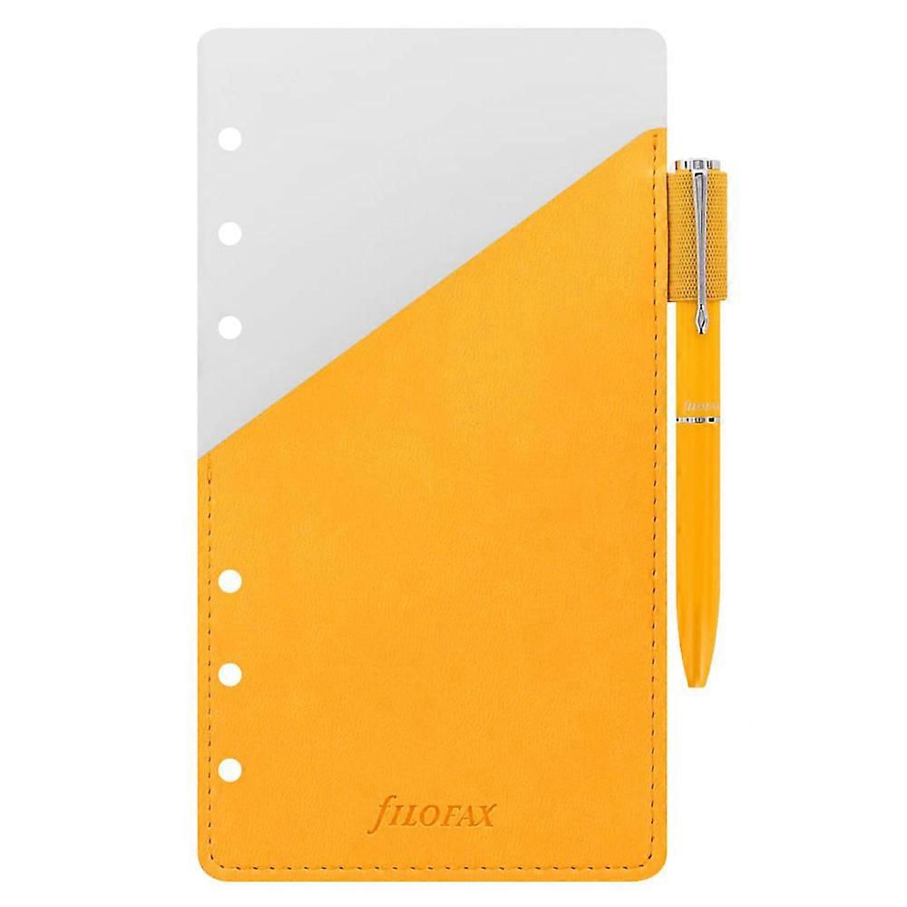 Filofax Premium Quality and Stylish Personal Organiser Pen Loop (Yellow)
