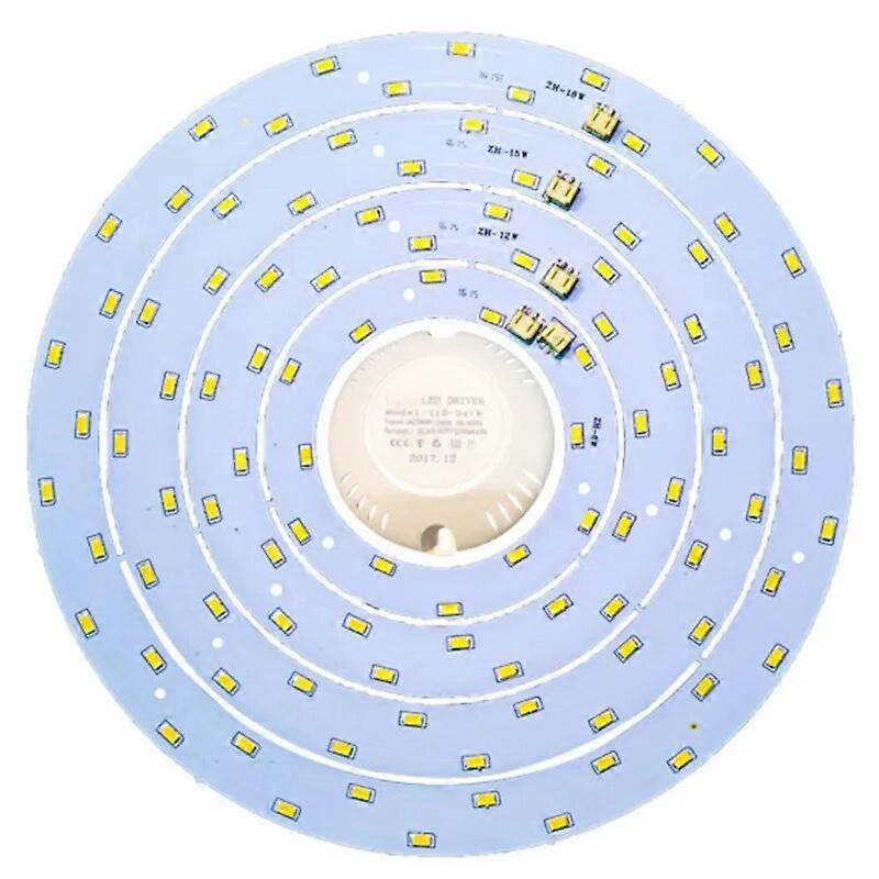 LED Lamp Plate 6W 12W 15W 18W Circle Shaped LED Panel Ceiling Brightness Light Fixtures Board For LED Bulb Downlight